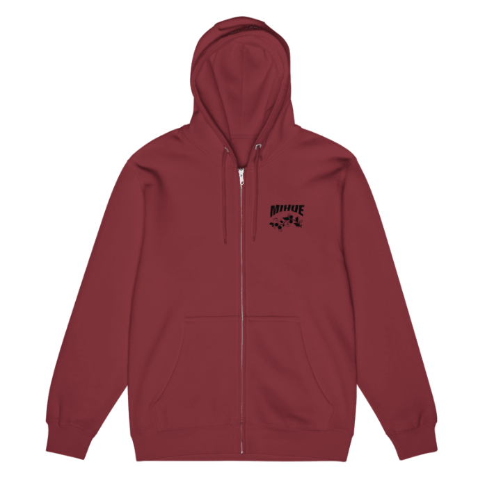 full zip hoodie "Vines"