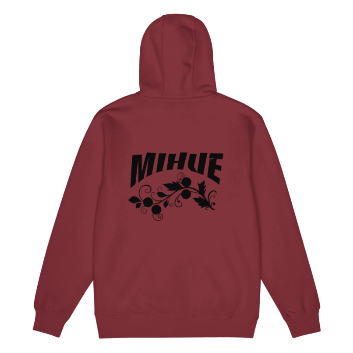 full zip hoodie "Vines"